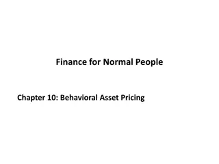 Understanding Behavioral Asset Pricing: Factors Influencing Price and Return Expectations