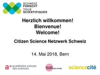 Swiss Citizen Science Network Conference Highlights 2018