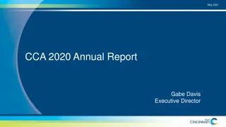 CCA 2020 Annual Report Analysis - Key Findings and Trends