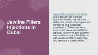 Jawline Fillers Injections In Dubai