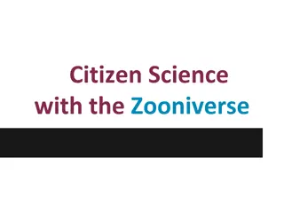 Citizen Science with Zooniverse: An Interactive Guide