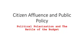 Political Polarization and Public Policy Recommendations