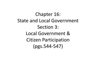 Overview of Local Government in the United States