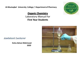 Organic Compound Extraction Experiment: Separation of 4-Hydroxybenzaldehyde