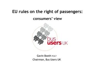 Ensuring Passenger Rights in the Bus and Coach Industry: Perspectives and Concerns