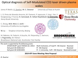 Optical Diagnosis of Self-Modulated CO2 Laser-Driven Plasma Wakes