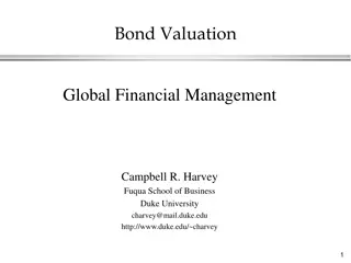 Bond Valuation and Types