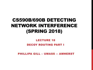 Decoy Routing in Internet Circumvention Strategies