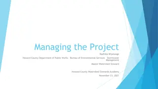 Project Management Essentials for Watershed Stewards