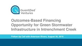 Green Stormwater Infrastructure Financing Opportunities in Intrenchment Creek