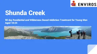 Shunda Creek Wilderness Addiction Treatment for Young Men