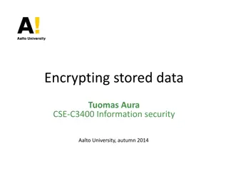 Data Encryption and File Security Overview