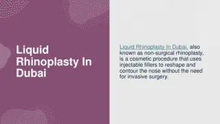 Liquid Rhinoplasty