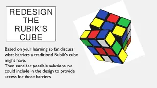 Innovative Redesigns of the Rubik's Cube for Inclusivity