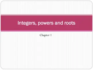 Understanding Integers, Powers, and Roots: A Comprehensive Guide