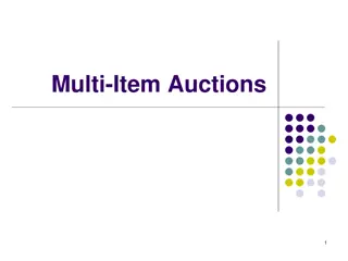 Efficient Auction Design for Multi-Item Allocation Models