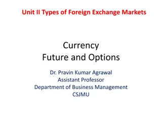 Currency Derivatives and Exchange Rate Movements