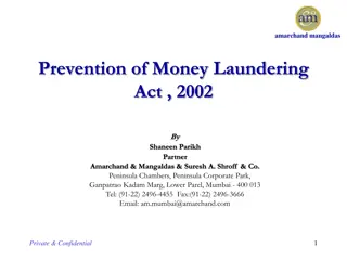 Understanding the Prevention of Money Laundering Act, 2002 in India