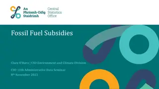 Fossil Fuel Subsidies and Effective Carbon Rates