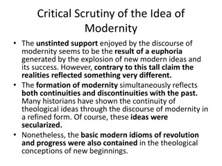 Critical Analysis of Modernity and Counter-Enlightenment Perspectives