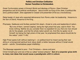 Transition from Roman Politics to Christian Civilization: A Paradigmatic Shift