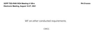 3GPP TSG-RAN WG4 Meeting #100-e Electronic Meeting Summary