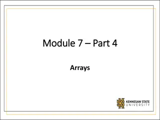 Arrays in Java: Basics and Operations