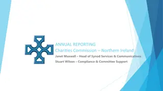 Annual Reporting Requirements for Charities in Northern Ireland