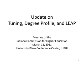 Update on Higher Education Initiatives in Indiana