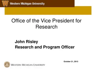 Office of the Vice President for Research - Overview and Resources