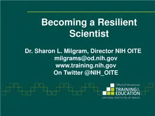 Strategies for Building Resilience in Science and Beyond