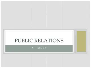 Evolution of Public Relations: From Stonewalling to Modern Approach