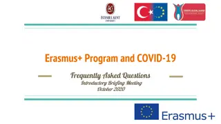 Erasmus+ Program and COVID-19 Online Mobility Options