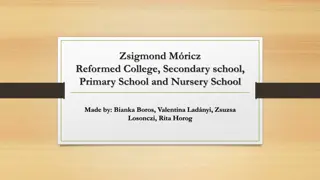 Vibrant Life at Zsigmond Mricz Reformed College