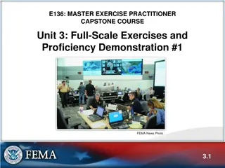 Characteristics and Importance of Full-Scale Exercises in Emergency Management