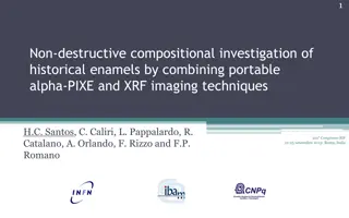 Non-Destructive Investigation of Historical Enamels Using Portable Alpha-PIXE and XRF Techniques