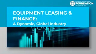 Equipment Leasing & Finance Industry Overview