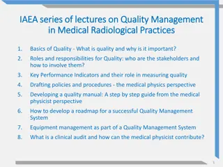 Effective Equipment Management in Medical Radiological Practices