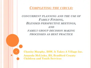 Enhancing Child Welfare Through Concurrent Planning and Family Engagement