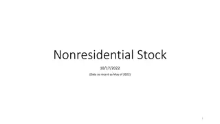 Nonresidential Stock and Land Use Analysis