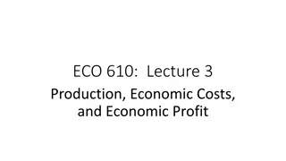 Understanding Production, Economic Costs, and Profit Decisions