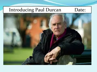 Exploring the Poetry of Paul Durcan: Personal Reflections and Universal Themes