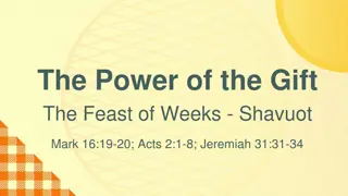 The Power and Significance of Shavuot: A Time of Remembrance and Renewal