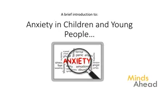 Understanding Anxiety in Children and Young People