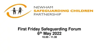 Safeguarding Forum on Modern Day Slavery in Newham - May 6th, 2022