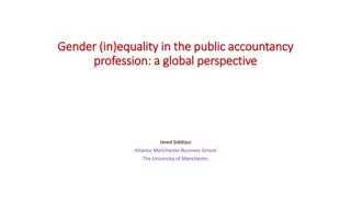 Gender Inequality in the Public Accountancy Profession: A Global Perspective