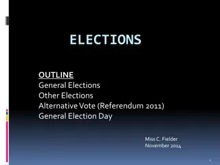 UK Elections and Political Systems