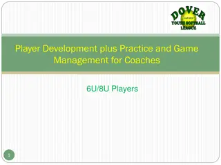 Guide to Developing 6U/8U Softball Players and Ensuring Safety