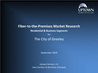 Fiber-to-the-Premises Market Research in Greeley, September 2019