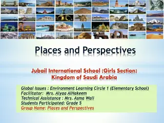 Cross-Cultural Learning Project: Places and Perspectives at Jubail International School